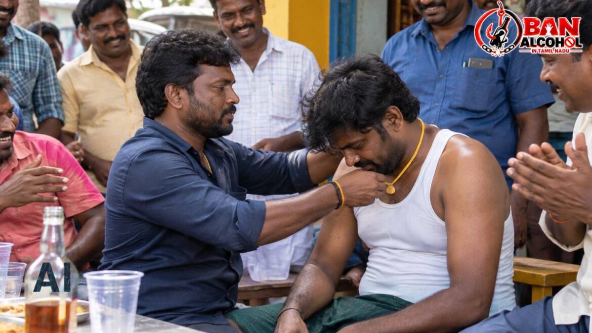 போதையில் நண்பனுக்குத் தாலி கட்டிய டிரைவர்